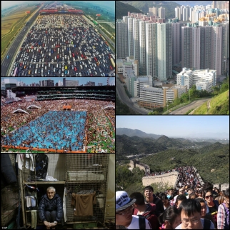 China crowded